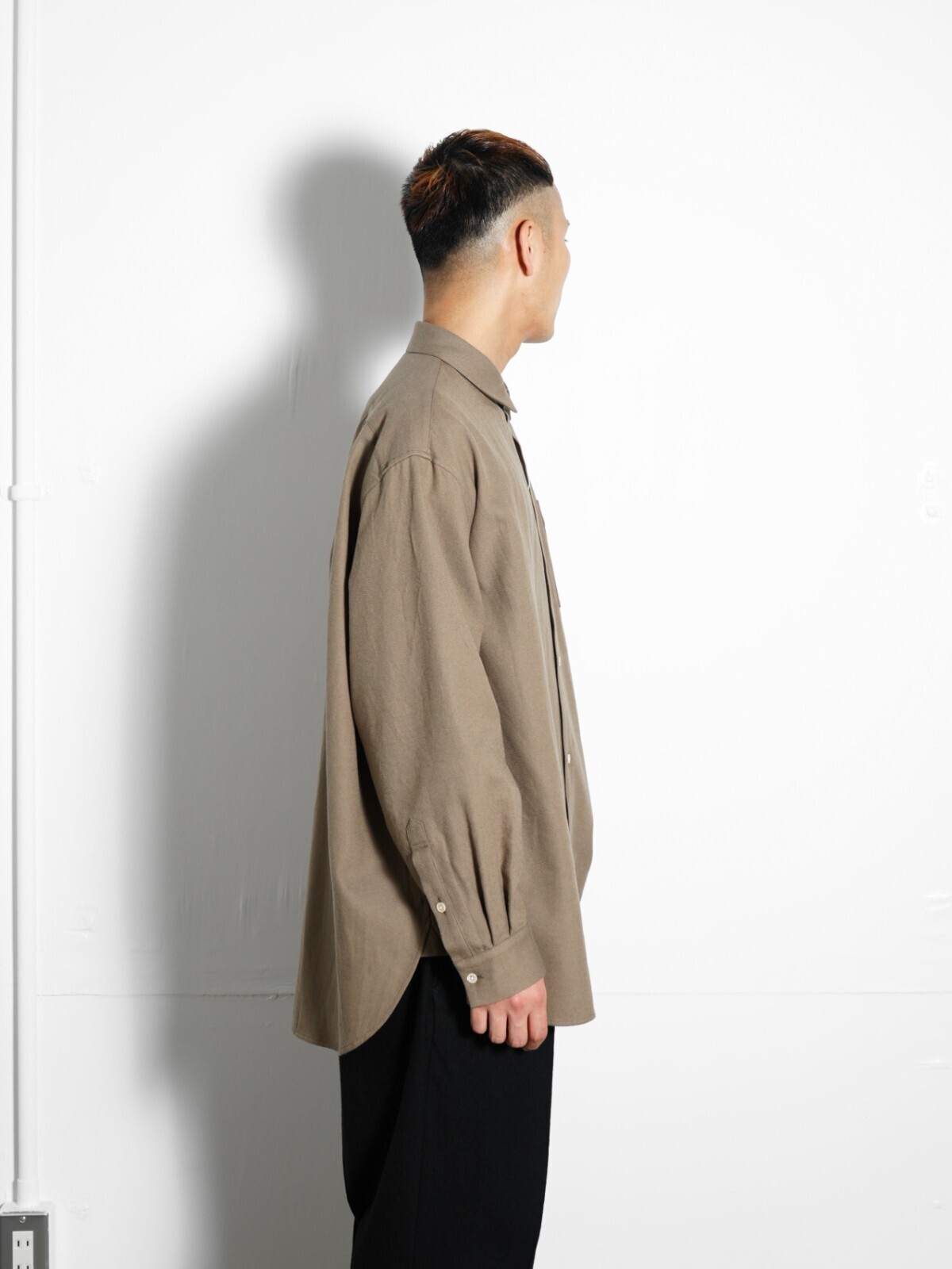 Blanc YM 女士 & 男士 Viyella Wide Shirt 图片12