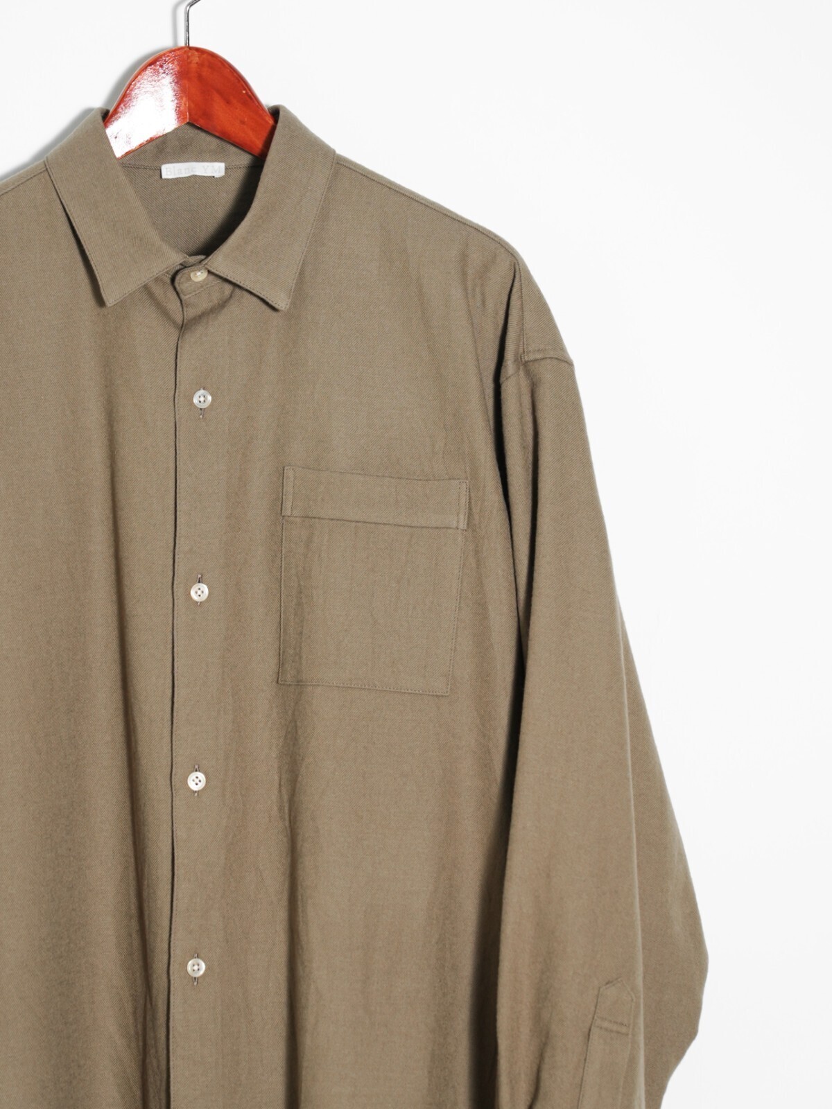 Blanc YM 女士 & 男士 Viyella Wide Shirt 图片7