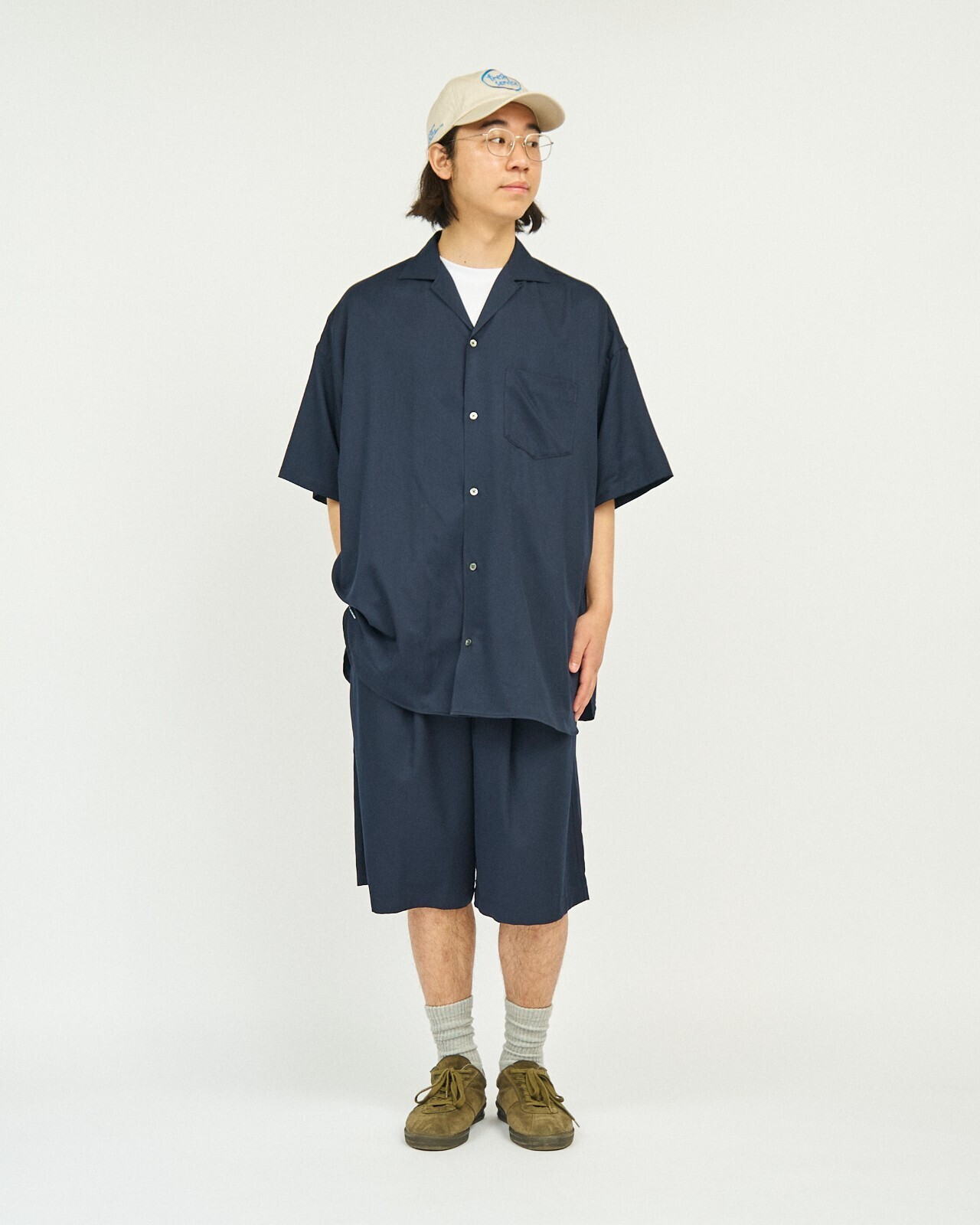 FreshService 男士 COOLFIBER TWO TUCK EASY SHORTS (25SS) 圖片8