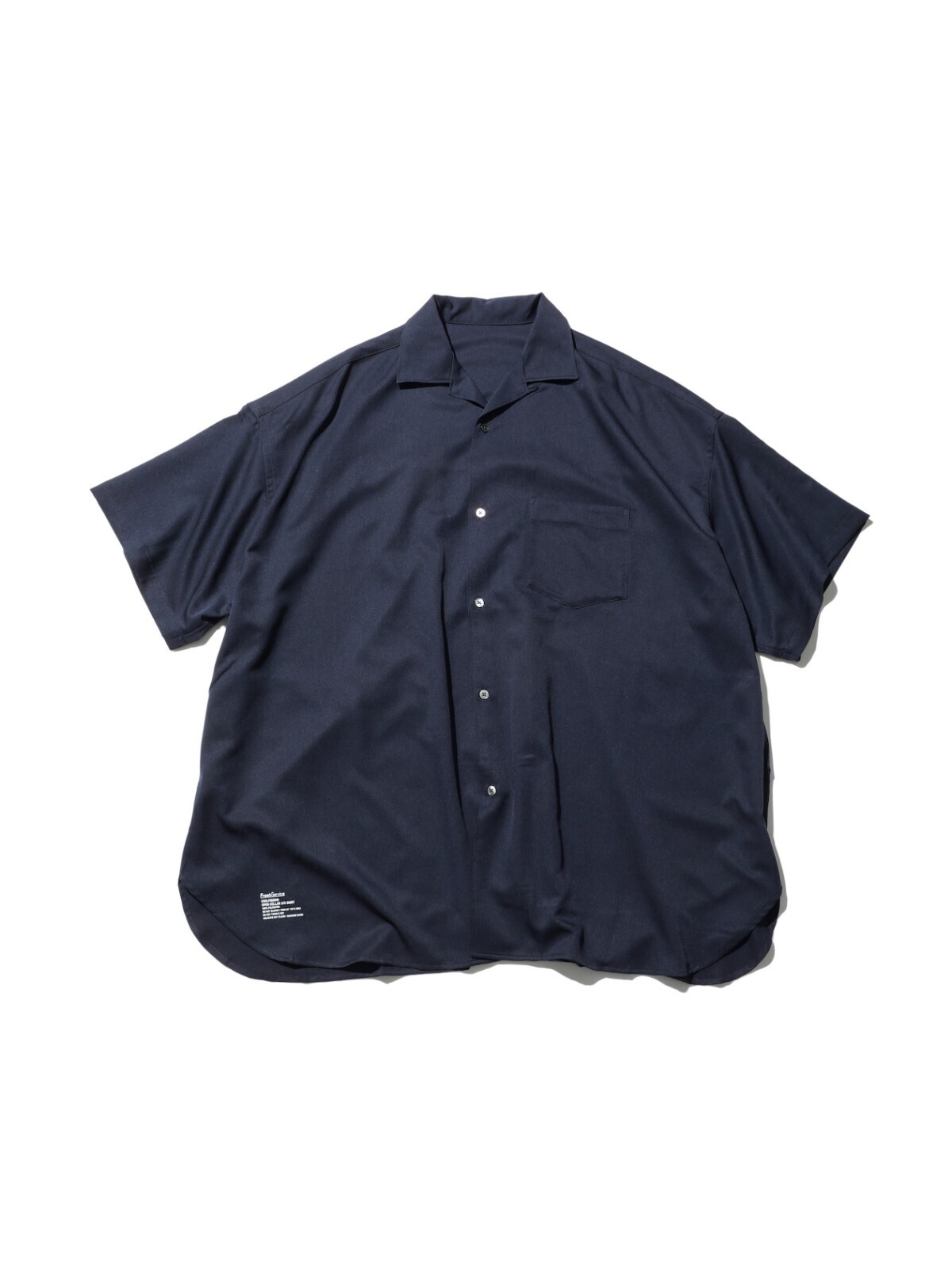 FreshService 남성 COOLFIBER OPEN COLLAR S/S SHIRT (25SS) 이미지10