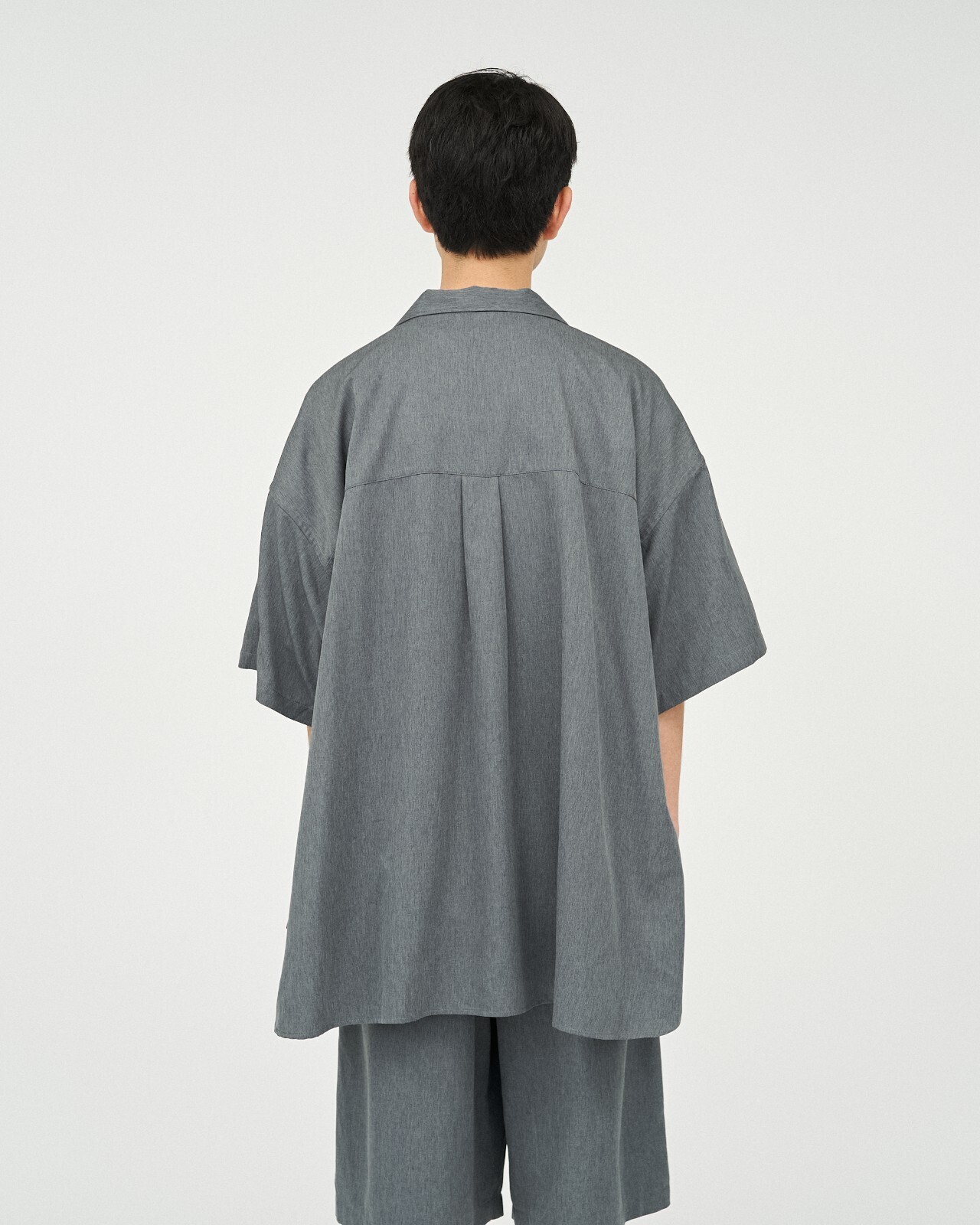 FreshService 남성 COOLFIBER OPEN COLLAR S/S SHIRT (25SS) 이미지4