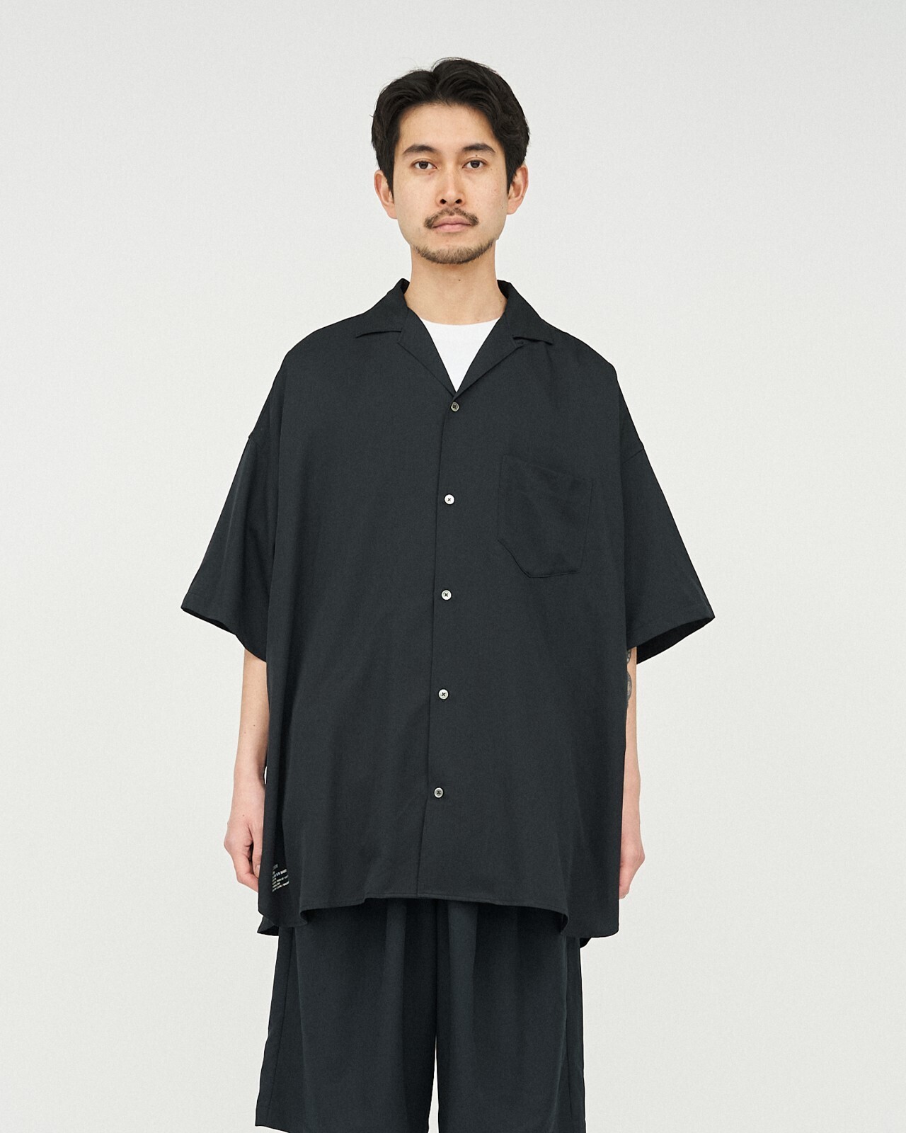 FreshService MENS COOLFIBER OPEN COLLAR S/S SHIRT (25SS) IMAGE11