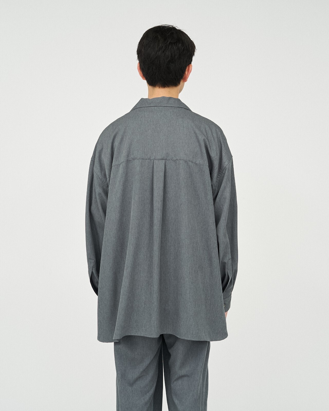 FreshService MENS COOLFIBER OPEN COLLAR L/S SHIRT (25SS) IMAGE12