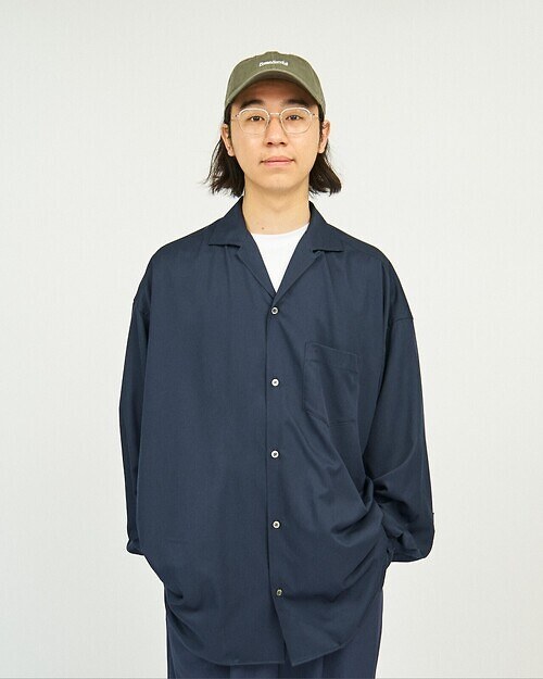 COOLFIBER OPEN COLLAR L/S SHIRT (25SS)｜FreshService 남성