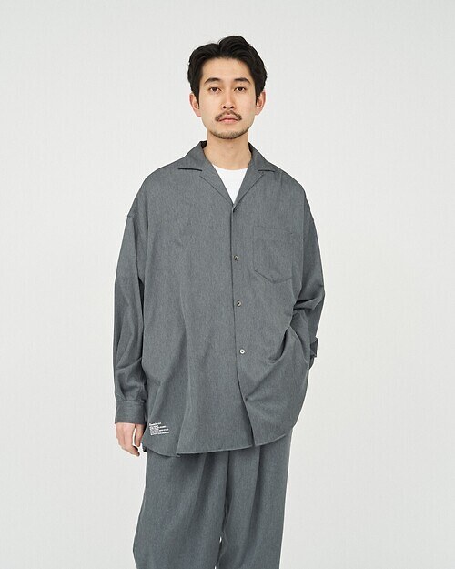 COOLFIBER OPEN COLLAR L/S SHIRT (25SS)｜FreshService 남성