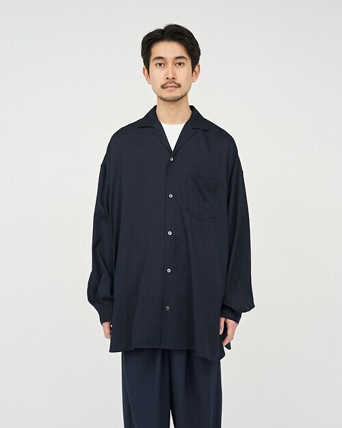COOLFIBER OPEN COLLAR L/S SHIRT (25SS)｜FreshService 남성