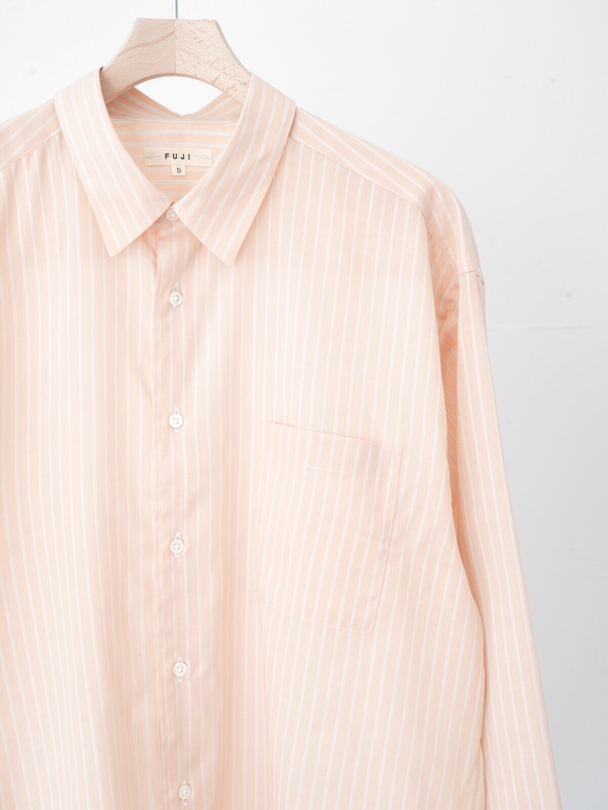 FUJI 男士 COTTON CUPRA STRIPE SHIRT 图片15