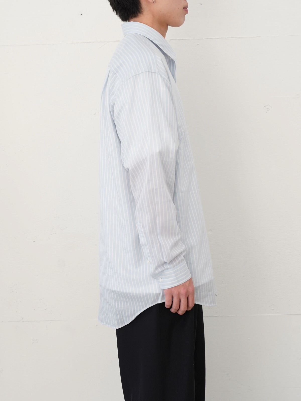 トップス FUJI 2025ss COTTON CUPRA STRIPE SHIRT COTTON CUPRA STRIPE SHIRT – FUJI