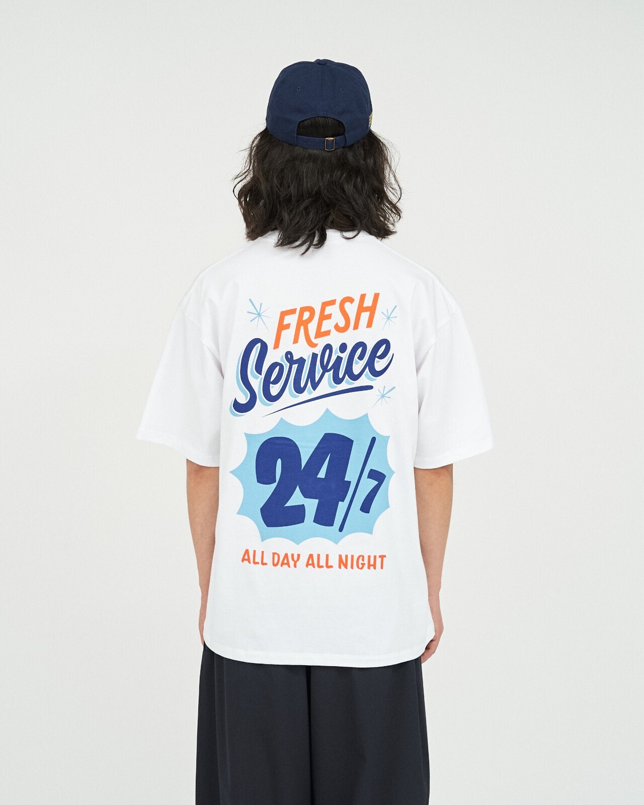 FreshService MENS CORPORATE PRINTED S/S TEE "ALL DAY ALL NIGHT" (25SS) IMAGE1