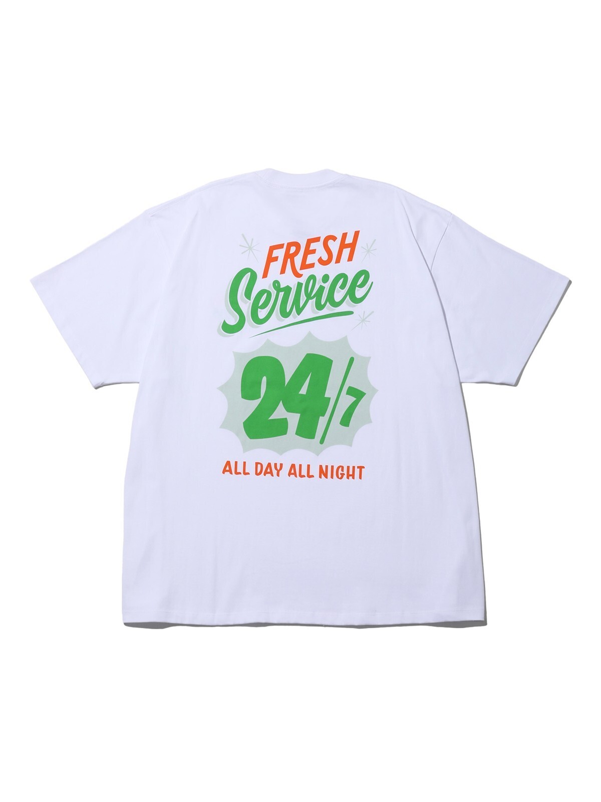 FreshService 남성 CORPORATE PRINTED S/S TEE "ALL DAY ALL NIGHT" (25SS) 이미지18