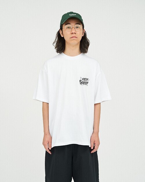 CORPORATE PRINTED S/S TEE "ALL DAY ALL NIGHT" (25SS)｜FreshService MENS