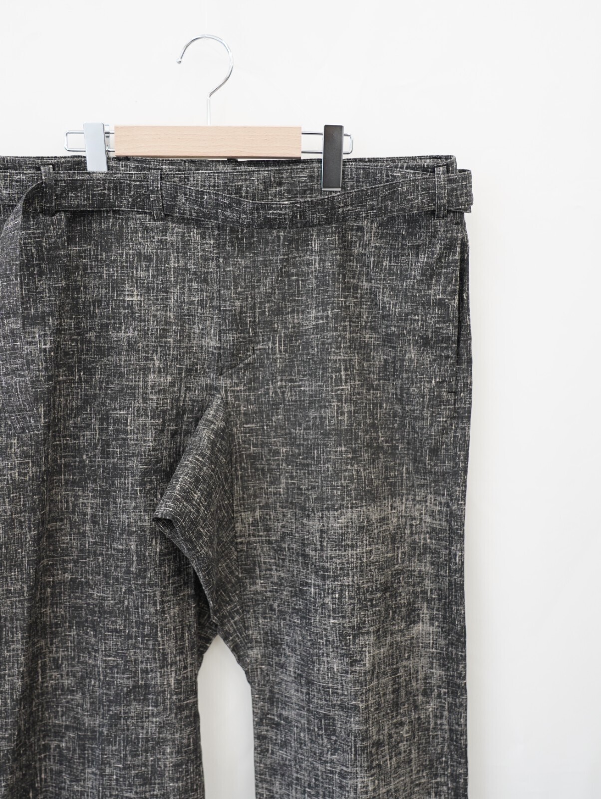 NULABEL 남성 SUMAC COATED KUNGFU TROUSERS 이미지4