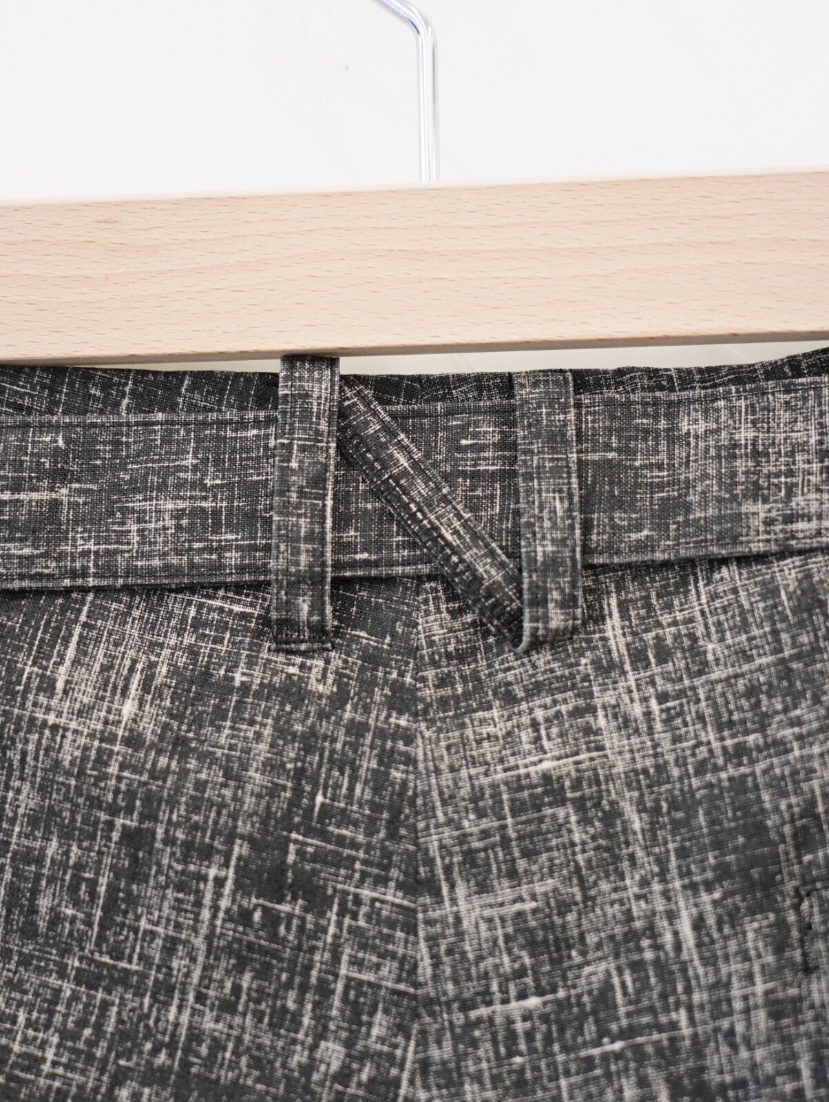 NULABEL 남성 SUMAC COATED KUNGFU TROUSERS 이미지10