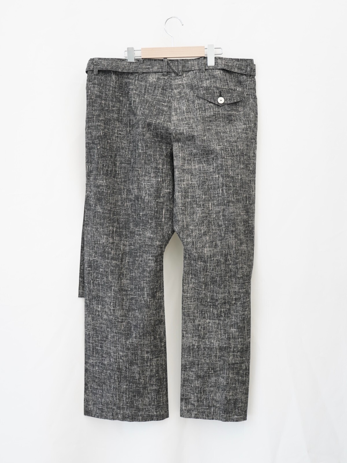 NULABEL 남성 SUMAC COATED KUNGFU TROUSERS 이미지7