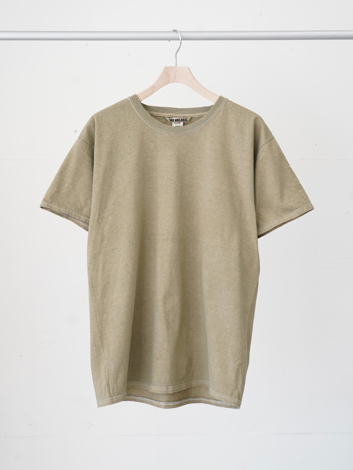 NULABEL 男士 GARMENT DYED T-SHIRT [ × BRACKETS ] 图片13