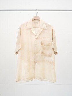 YOKE 男士 LANDSCAPE PRINTED OPEN COLLAR SHIRT 图片2