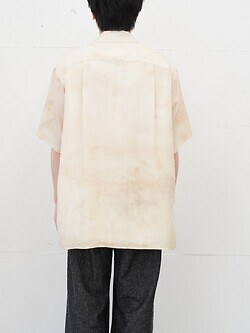 YOKE 男士 LANDSCAPE PRINTED OPEN COLLAR SHIRT 图片8