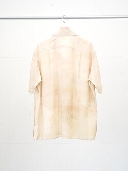 YOKE 男士 LANDSCAPE PRINTED OPEN COLLAR SHIRT 图片5