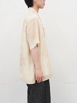 YOKE 男士 LANDSCAPE PRINTED OPEN COLLAR SHIRT 图片7