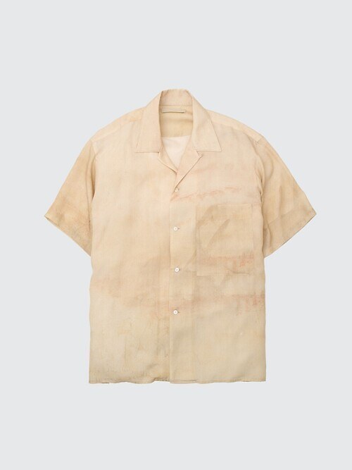 LANDSCAPE PRINTED OPEN COLLAR SHIRT｜YOKE 男裝