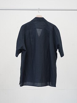 YOKE MENS EMBROIDERY OPEN COLLAR SHIRT IMAGE14