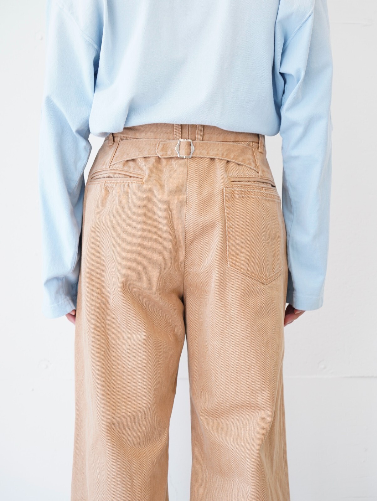 DAIRIKU 남성 "Cooper" Adjuster Wide Chino Pants 이미지18