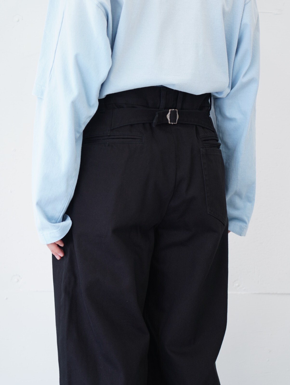 DAIRIKU 남성 "Cooper" Adjuster Wide Chino Pants 이미지6