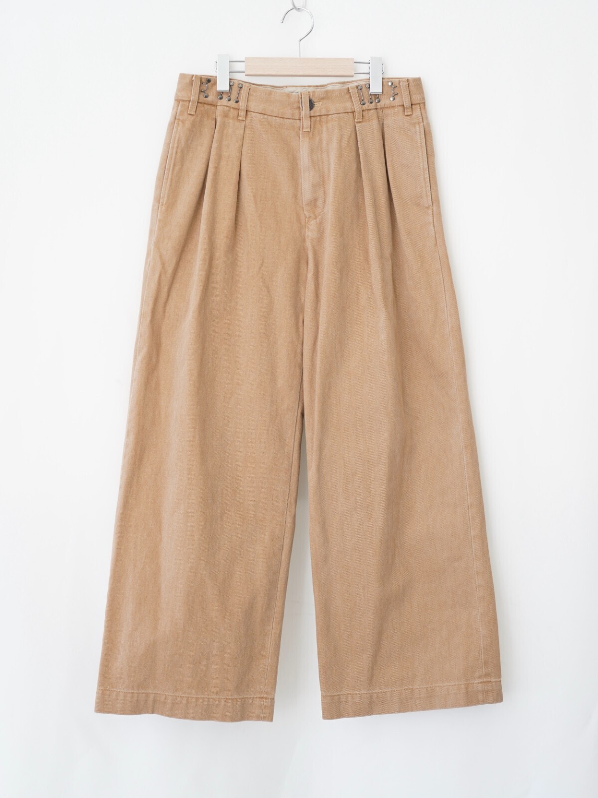 DAIRIKU 남성 "Cooper" Adjuster Wide Chino Pants 이미지19