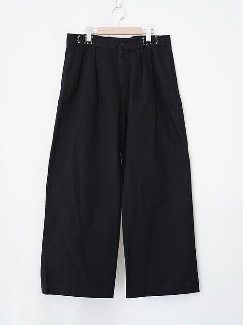 "Cooper" Adjuster Wide Chino Pants｜DAIRIKU 男士