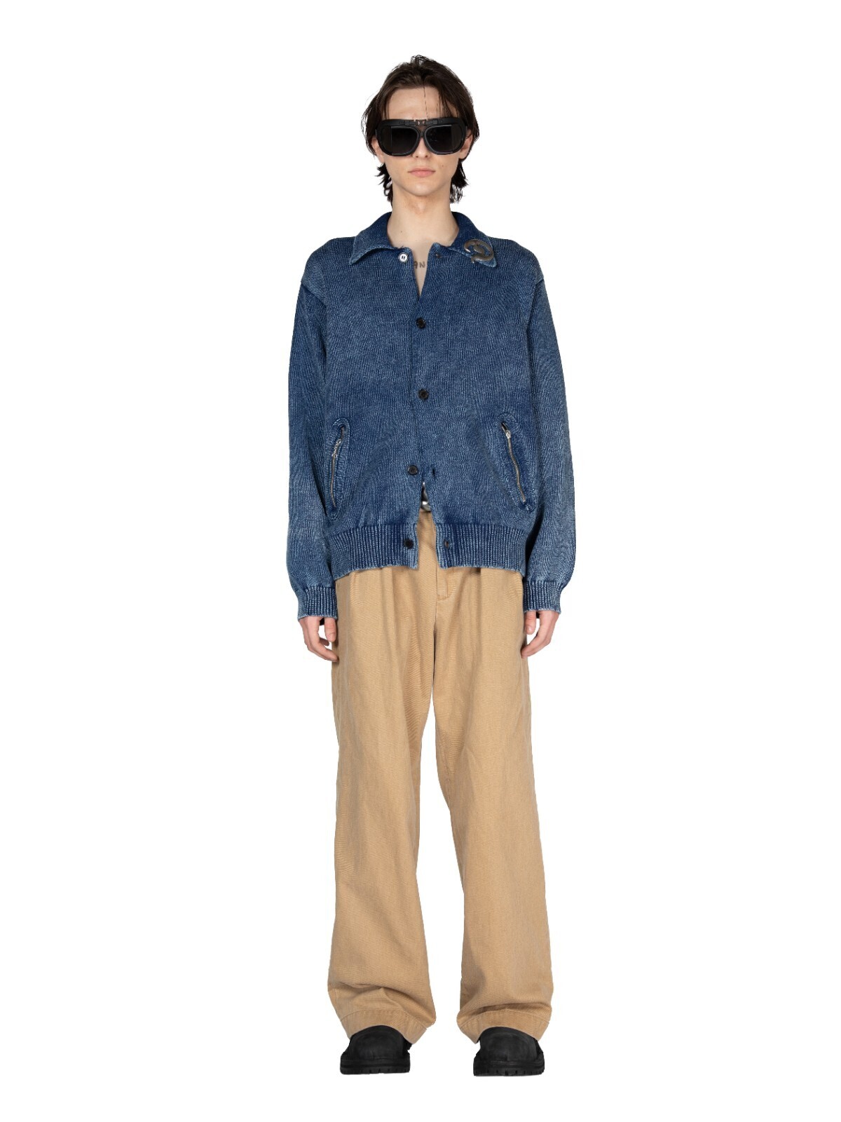 ダイリク メンズ ヴィンテージダイニットジャケット 画像13