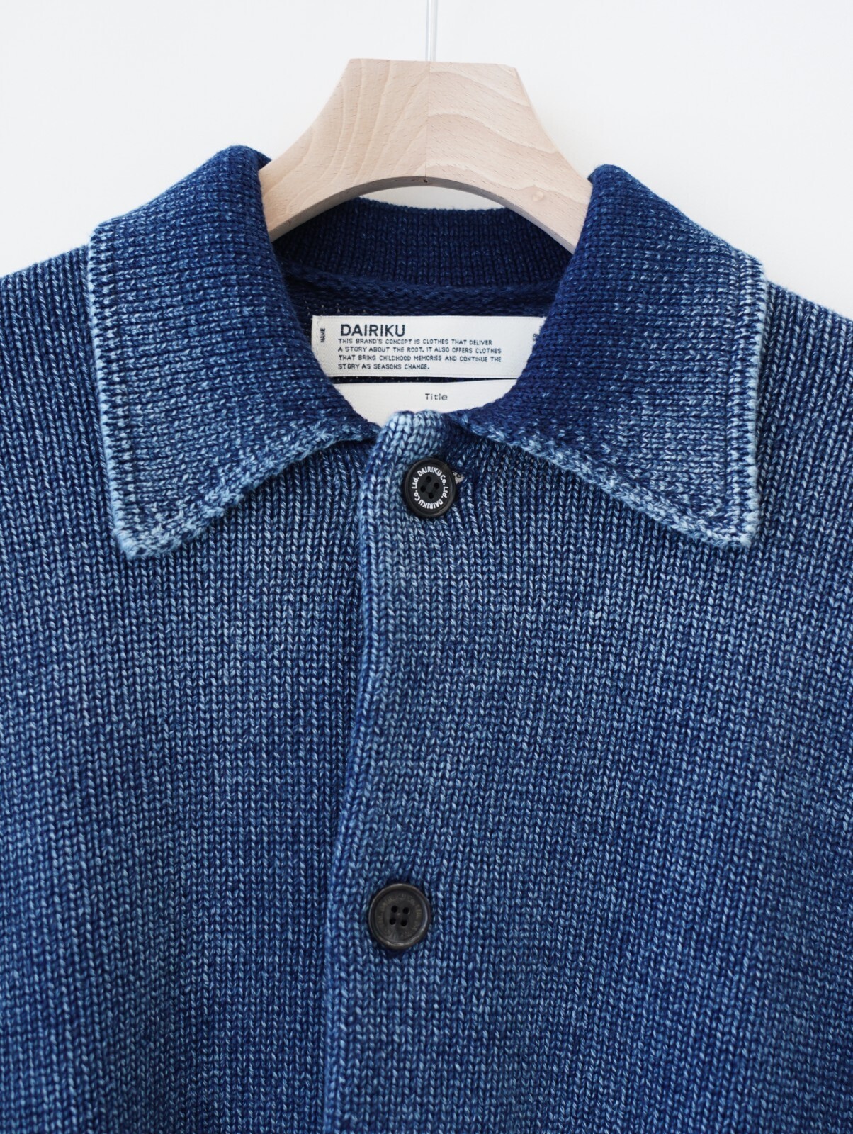 ダイリク メンズ ヴィンテージダイニットジャケット 画像8