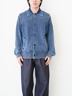 DAIRIKU 男士 Vintage Dyed Knit Jacket 图片15