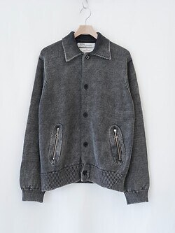 DAIRIKU 男士 Vintage Dyed Knit Jacket 图片6