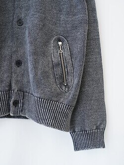 DAIRIKU 男士 Vintage Dyed Knit Jacket 图片8
