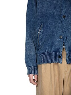 DAIRIKU 男士 Vintage Dyed Knit Jacket 图片28