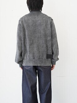 DAIRIKU 男士 Vintage Dyed Knit Jacket 图片5