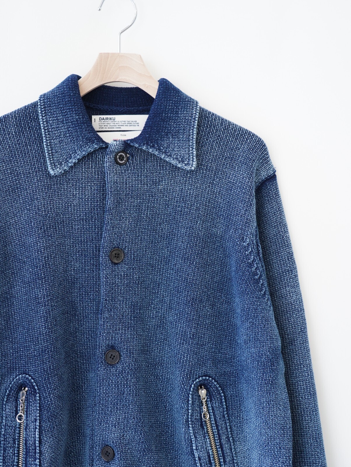 ダイリク メンズ ヴィンテージダイニットジャケット 画像7