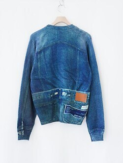 DAIRIKU 男士 Tuck In Denim Transcription Knit 图片10