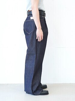 DAIRIKU 男士 "Wide" Rigid Denim Pants 图片2