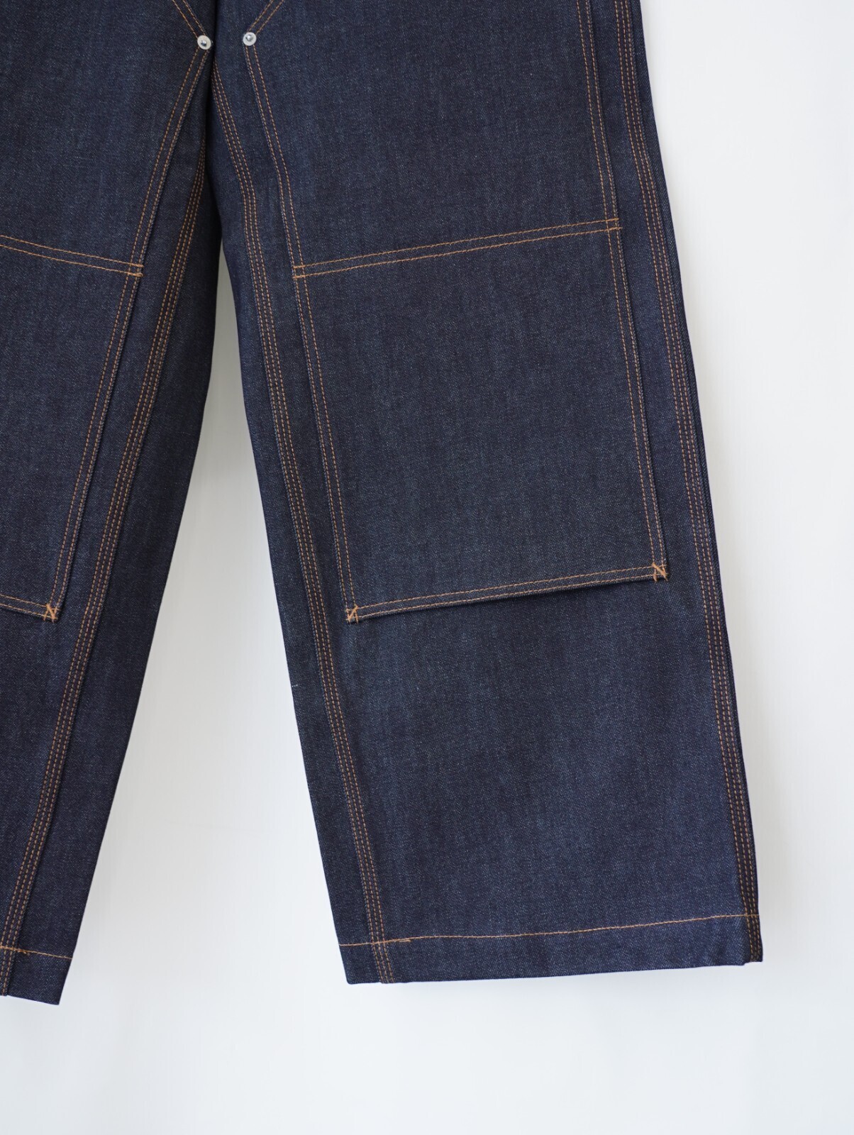 ダイリク メンズ リジッドペインターデニムワイドパンツ 画像12