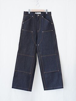DAIRIKU 男士 Rigid Painter Denim Wide Pants 图片5
