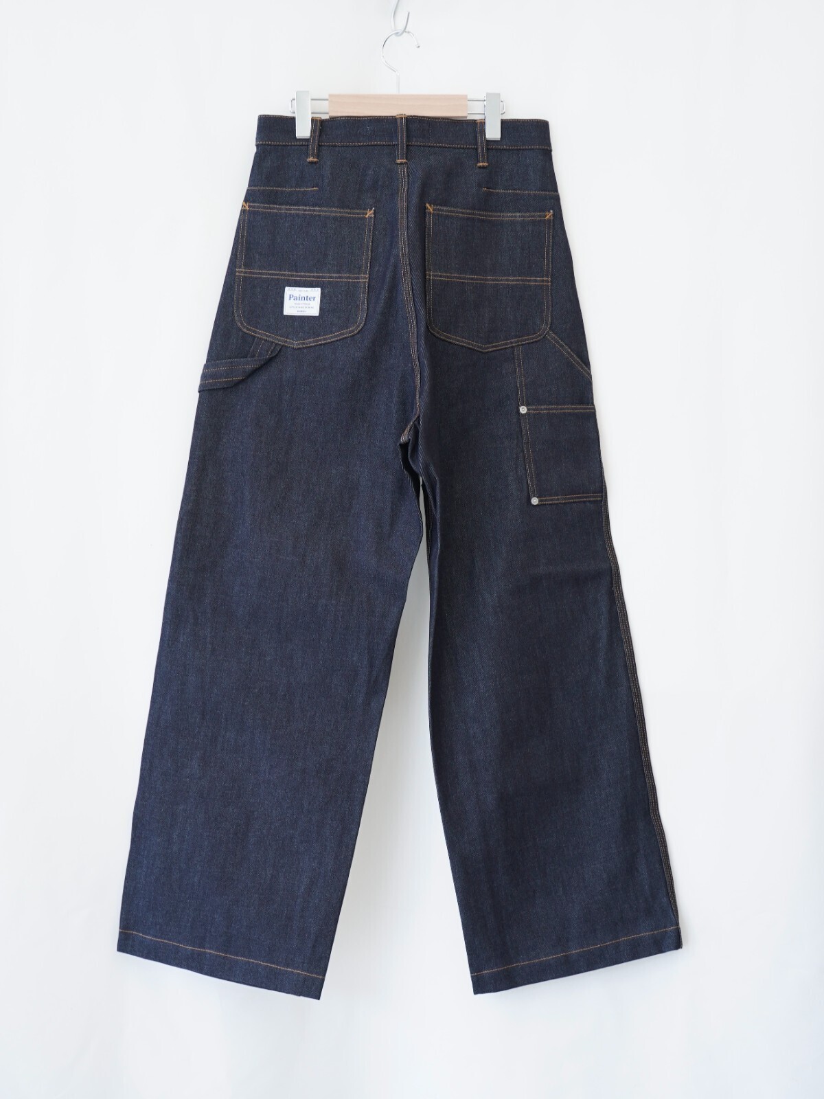 ダイリク メンズ リジッドペインターデニムワイドパンツ 画像10