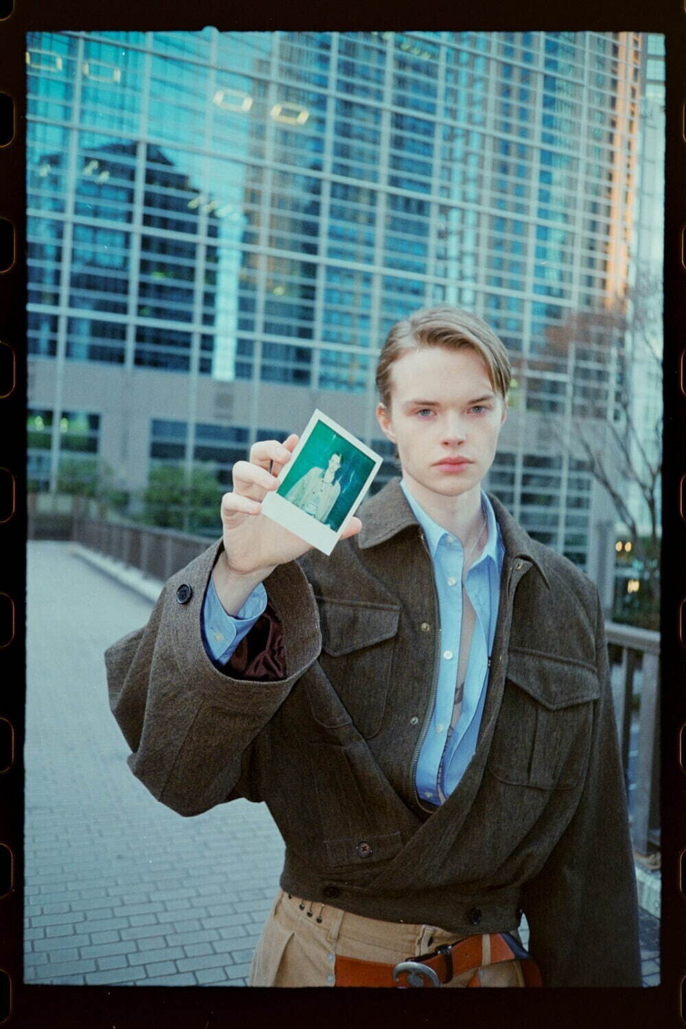 DAIRIKU 남성 "Inception" Big-Sleeve Blitish JKT 이미지11