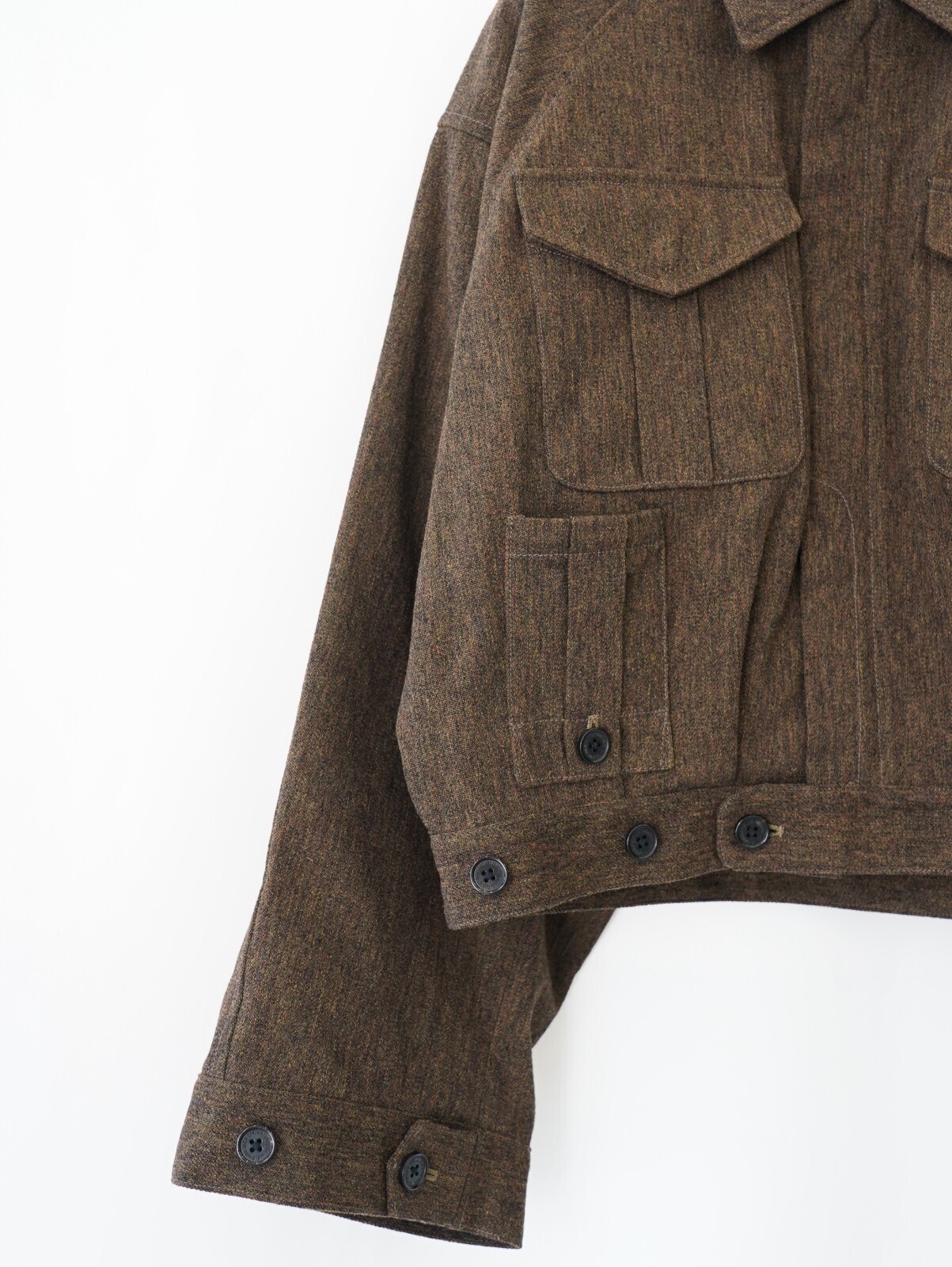 DAIRIKU 남성 "Inception" Big-Sleeve Blitish JKT 이미지4