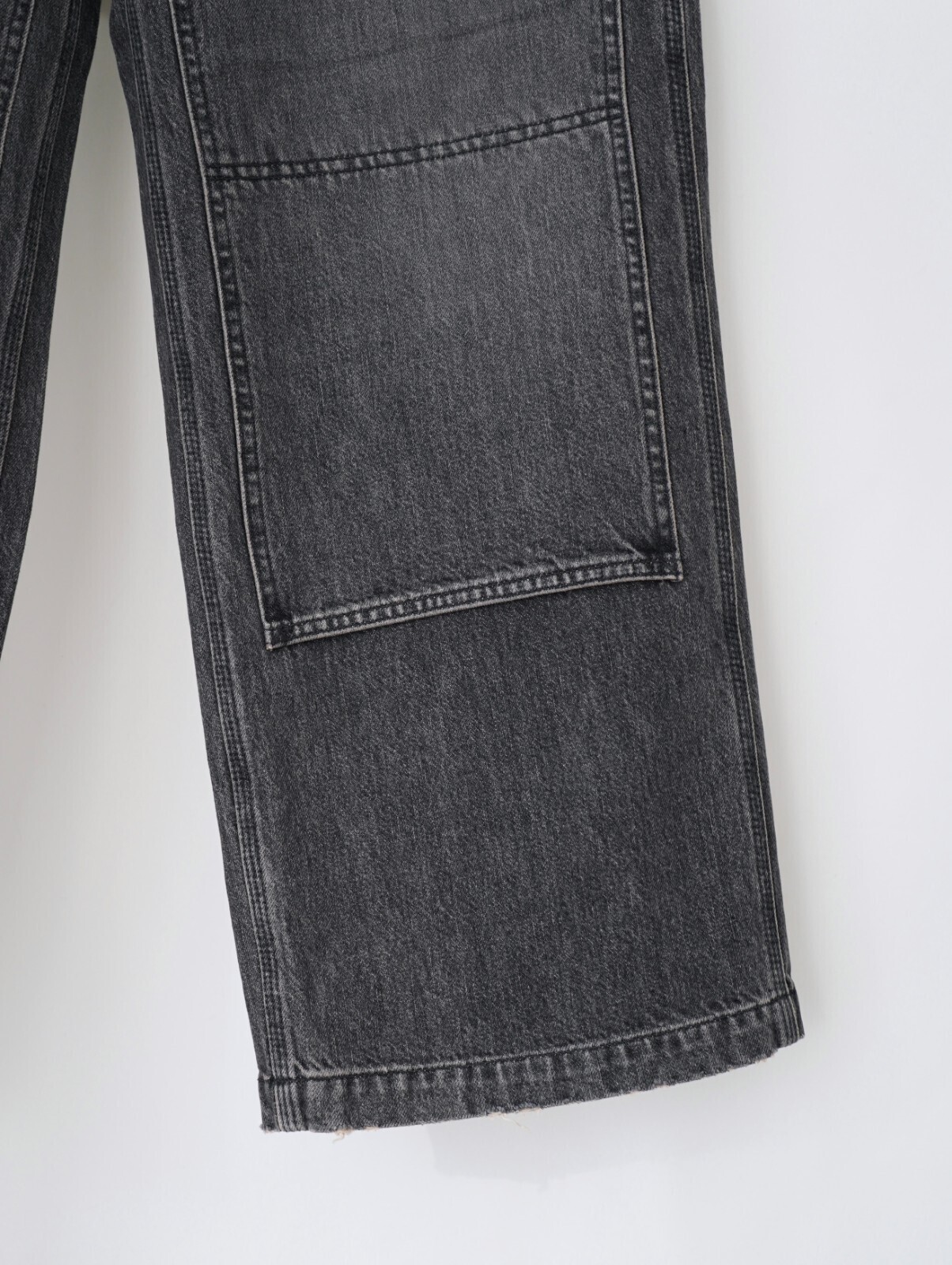 DAIRIKU 남성 Vintage Washed Painter Denim Wide Pants 이미지20