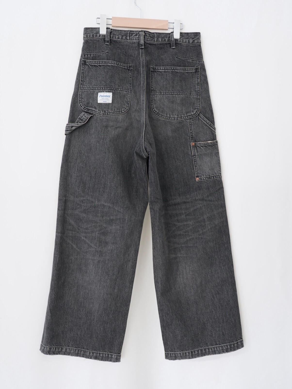 DAIRIKU 남성 Vintage Washed Painter Denim Wide Pants 이미지17