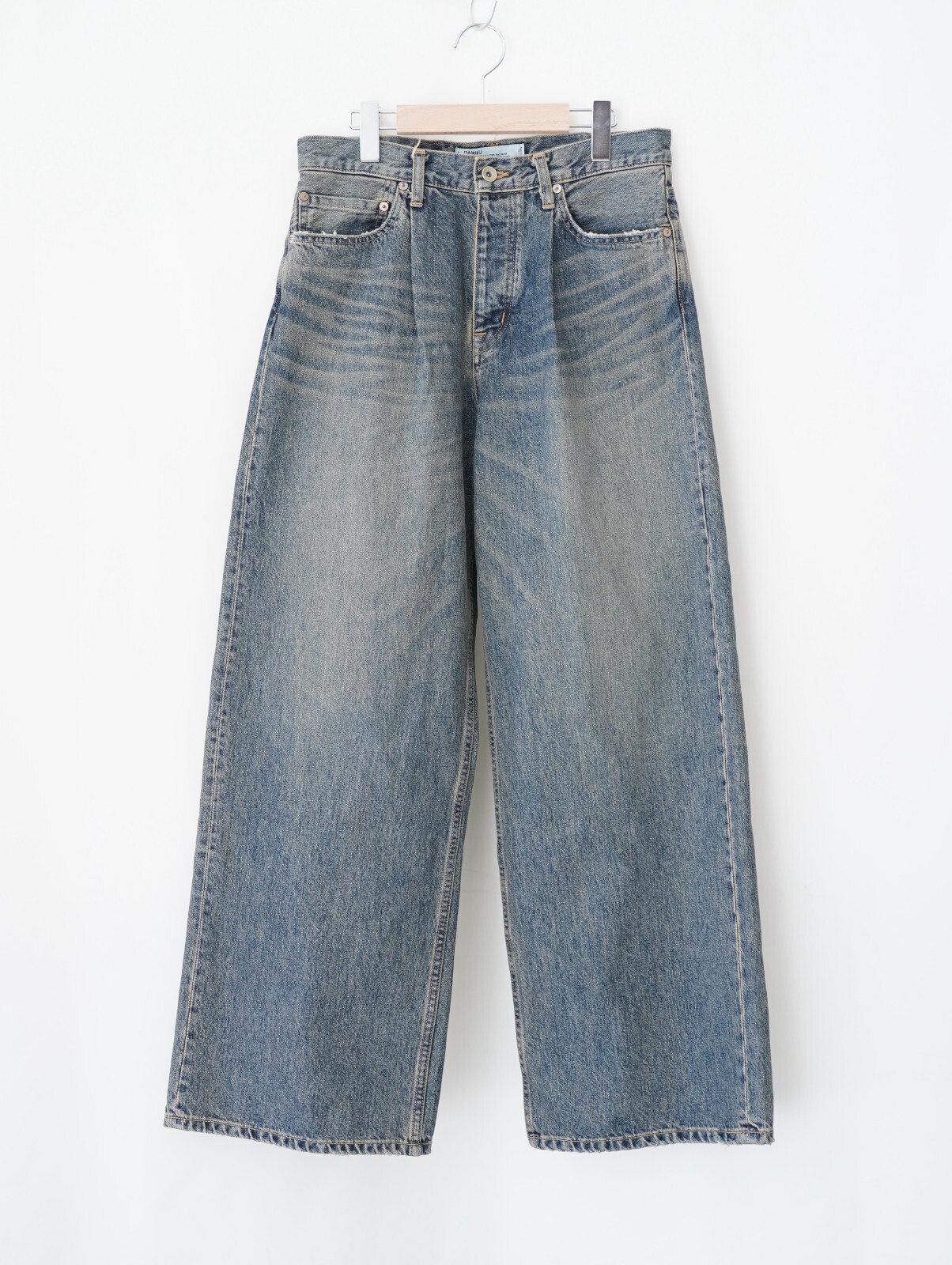 DAIRIKU 남성 "Wide" Vintage Denim Pants (25AW) 이미지5
