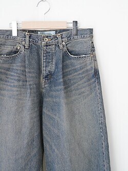 ダイリク メンズ "Wide" ヴィンテージデニムパンツ 画像7