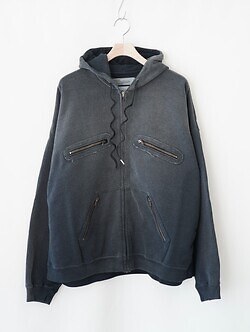 DAIRIKU 男士 5-Zip Vintage Dyed Hoodie 图片7