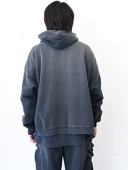 DAIRIKU 男士 5-Zip Vintage Dyed Hoodie 图片4
